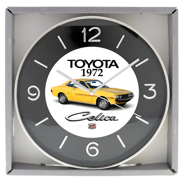 1972 Toyota Celica (Yellow) Custom Wall Clock - Brand New