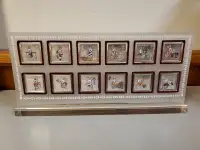 Year Of The Rabbit 12 Months Coin/bar Collection In Display 