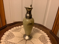 Unique Ornate Vtg La Giola Onix Italy Spinea Bud Pitcher Vase