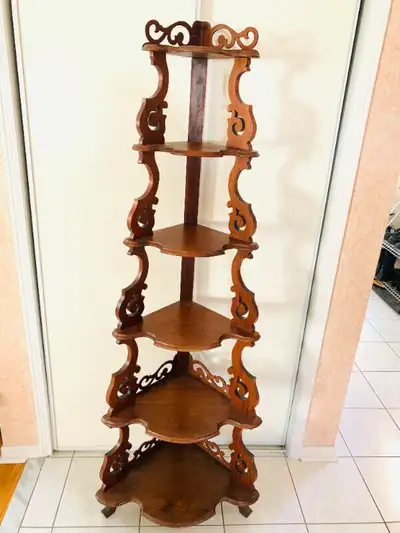 Solid Wood Decor Corner Shelves, View more