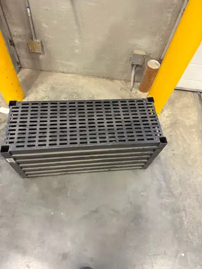 Heavy-Duty Commercial Plastic Shelving Units ✅ Approx. 93” High x 36” Wide x 14” Deep ✅ 6 Adjustable...