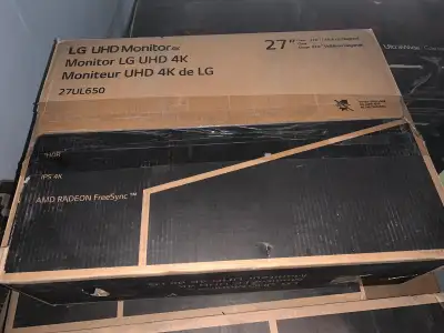 LG 27UL650 27” 4K UHD Monitor, View more