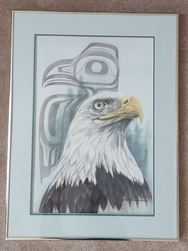 Sue Coleman eye of the eagle print in Arts & Collectibles in Renfrew