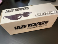 Lazy reader glasses