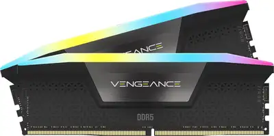 CORSAIR VENGEANCE RGB DDR5 RAM 96GB (2x48GB) 5600MHz, View more