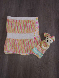 Baby Blanket And Stuffy Set 