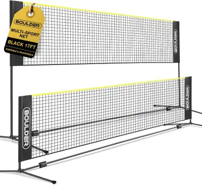 *New (Reg. $200)* 17' Adjustable Badminton Net, View more