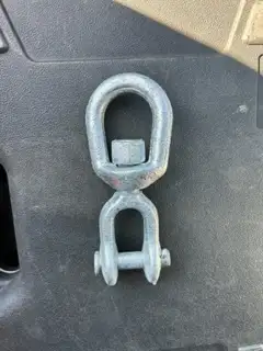 NEW Mooring Buoy 3/4" Jaw & Eye Swivel! Material: Forged Steel, quenched and tempered Finish: Hot Di...