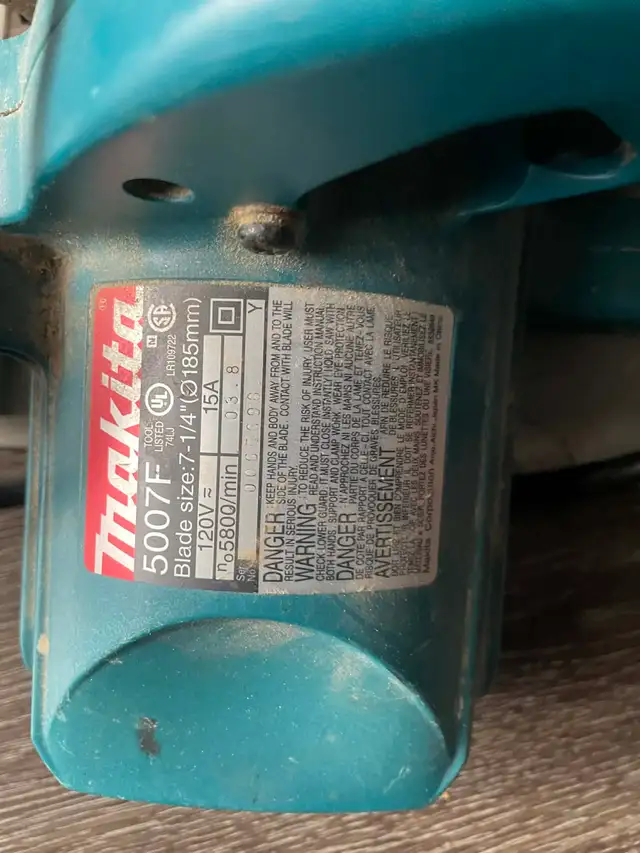 Makita Circular Saw in Power Tools in Oshawa / Durham Region - Image 6