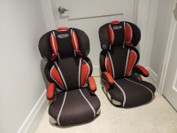 Two (2)- Graco TurboBooster Highback Booster Seat