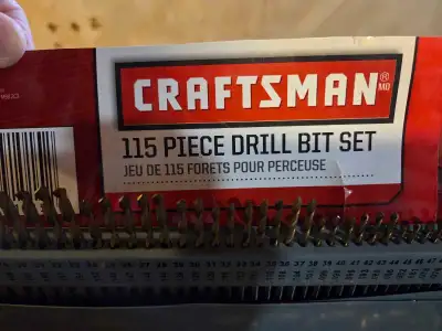 Craftsman Drill Bit Set 115 pcs, View more