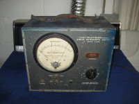 Vintage Television Field Strength Meter 1950s antique tv rare