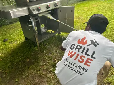 No mess. No stress. Just spotless grills, all year round. ✅ Deep Cleaning ✅ Winterizing Service ✅ Ho...