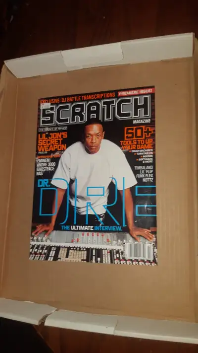 Premiere Issue Scratch Magazine feat. Dr. Dre Summer 2004, View more