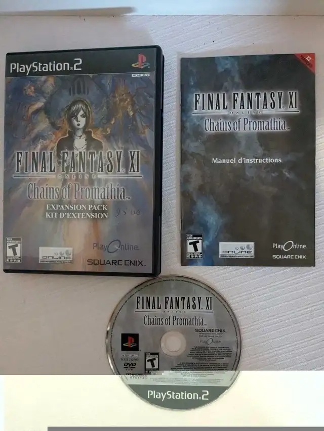 PS2 games Fantasy Chains of Promathia Treasures of Ahi Urhgan in Older Generation in Charlottetown - Image 8