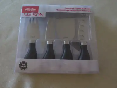 SPECIALTY CHEESE KNIFE SET, View more