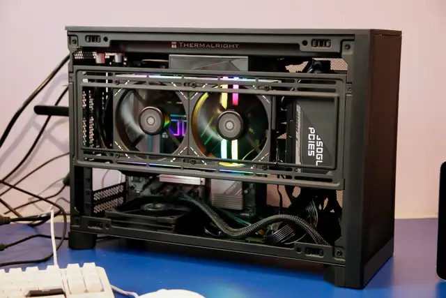 5070 Ti+7800X3D. SFF mATX desktop gaming PC. NEW. Not used. Mont in Desktop Computers in Ottawa - Image 3