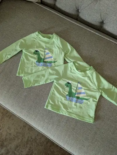 Baby swim shirts, brand new never worn, 3-6 months, View more