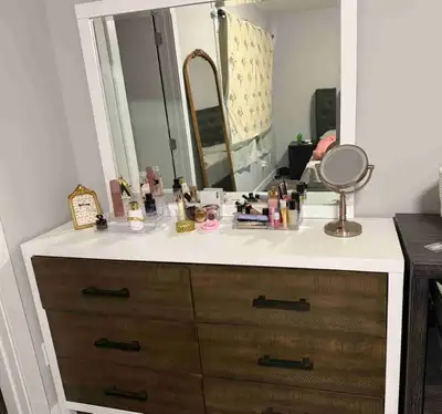 Dresser with mirror , View more