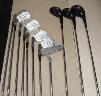 Wison Golf Club Set – Drivers, Irons, Balls, Tees and  Case, View more