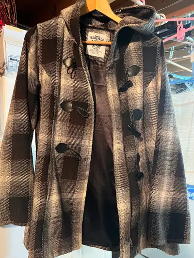 Coat (brown/plaid), View more