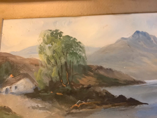 Antique Watercolour Painting by Artist F. Turner in Arts & Collectibles in Belleville - Image 2