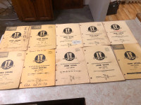 Vintage John  Deere Tractor IT Shop Manuals