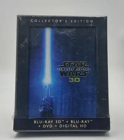 Star Wars The Force Awakens Collector's Ed. Blu-Ray 3D New, View more
