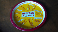 Vintage Whiteways All Ways Tray, 10.5" diameter