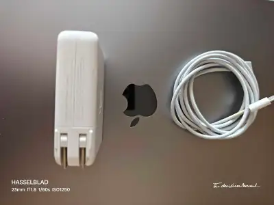 Apple 140 W power adapter + apple magsafe 3 cable ( 100% Orig ), View more