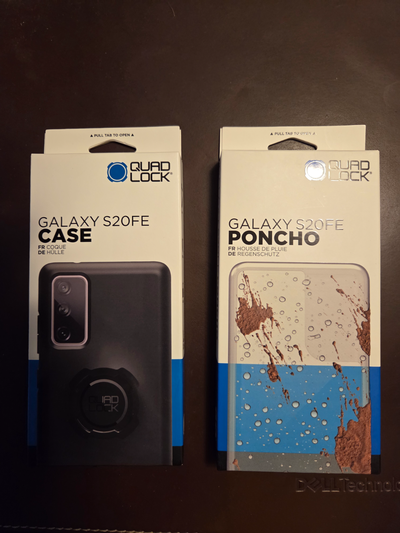 Quad Lock case and Poncho for Galaxy S20FE, View more