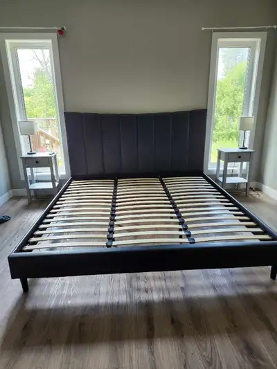 King size Platform Bed Frame, View more
