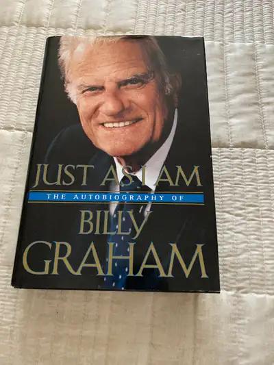 Billy  Graham book Just as I am - new condition, View more