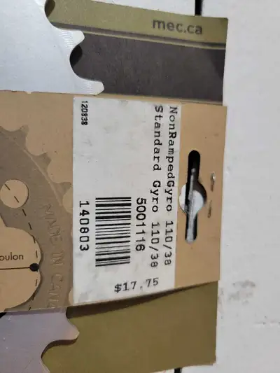 MEC Chainring 110/38, View more