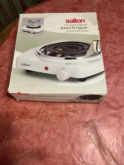 cuisinière électrique portative comme neuf , View more
