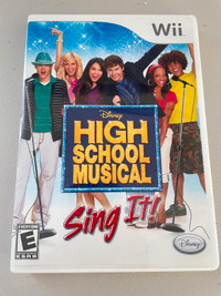 Nintendo Wii - High school musical - Sing it!