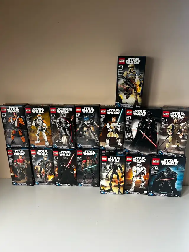 Lego Star Wars build able figures 30$-250$ in Toys & Games in Calgary - Image 2