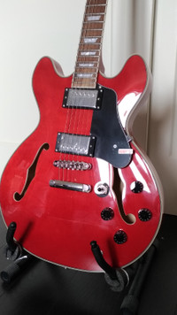 Semi-Hollow body(ES-335 style) guitar for sale - $185