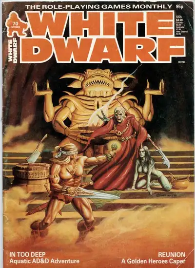 White Dwarf Magazine #70 Aquatic AD&D Adventure, View more