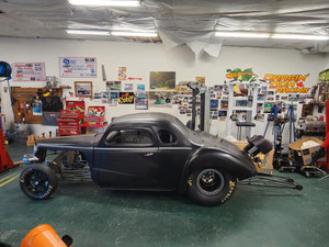 1937 Chevrolet Coupe Race Car Roller
