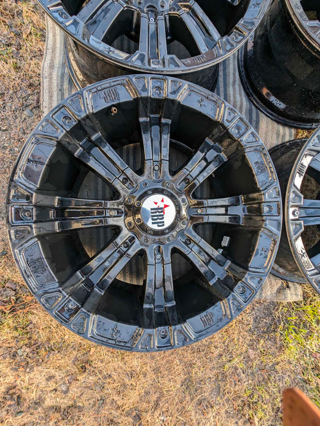 RBP 94R - 20"X 9" 5X150mm Bolt Pattern Fits 07-21 Toyota Tundra in Tires & Rims in Sudbury - Image 3