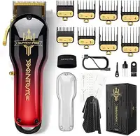 SUPRENT® PRO Professional Hair Clippers - DLC-Coated Blade & Bru