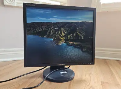 19 inch Samsung Monitor with DVI and VGA, View more