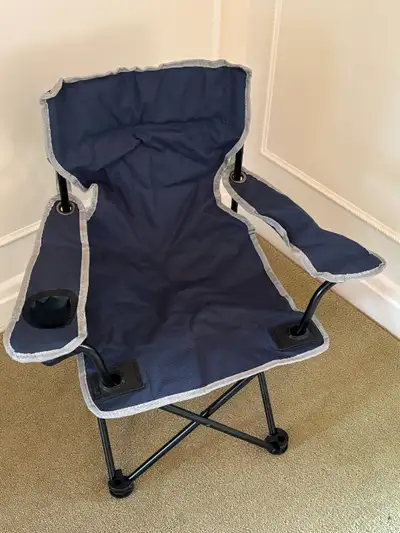 Sportek Junior Folding Blue Armchair, View more