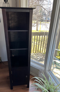 Solid wood cabinet / shelving unit