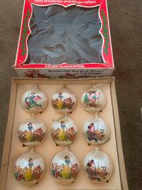 Boules de Noël vintage-Personnages de Disney /Disney ornaments