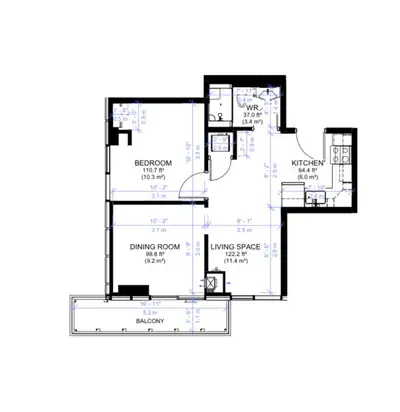 Lease Takeover – 2 Bedroom in Waterloo (Accommod8u) 256 Lester St N2L 0K3 Prime location near Wilfri...