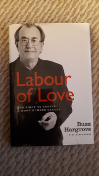 Labour of Love signed Buzz Hargrove book