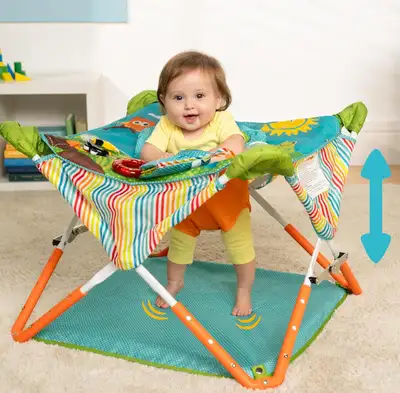 Pop 'N Jump Portable Activity Jumper, Indoor/Outdoor Use - NEW, View more