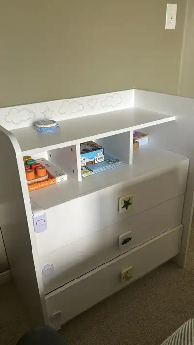 Baby/Toddler Dresser with Open Shelf, View more